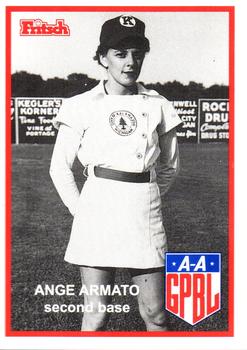 1995 Fritsch AAGPBL Series 1 #10 Ange Armato Front