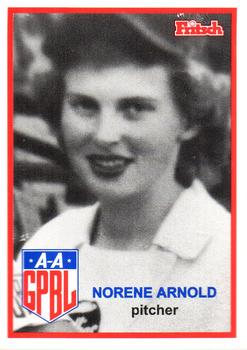 1995 Fritsch AAGPBL Series 1 #12 Norene Arnold Front