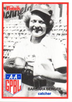 1995 Fritsch AAGPBL Series 1 #20 Barbara Berger Front