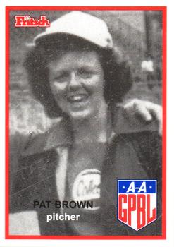 1995 Fritsch AAGPBL Series 1 #32 Pat Brown Front