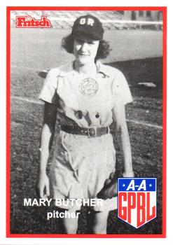 1995 Fritsch AAGPBL Series 1 #36 Mary Butcher Front