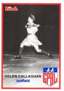 1995 Fritsch AAGPBL Series 1 #37 Helen Callaghan Front