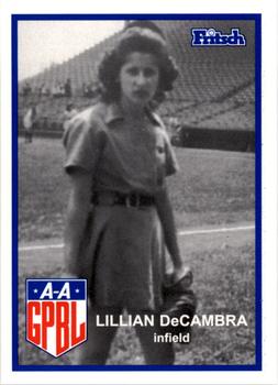 1995 Fritsch AAGPBL Series 1 #50 Lillian DeCambra Front
