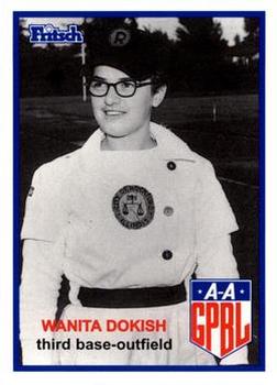 1995 Fritsch AAGPBL Series 1 #54 Wanita Dokish Front