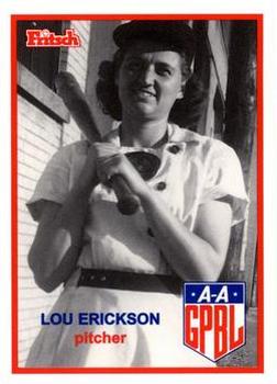 1995 Fritsch AAGPBL Series 1 #58 Lou Erickson Front