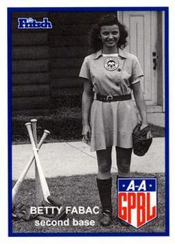 1995 Fritsch AAGPBL Series 1 #59 Betty Fabac Front