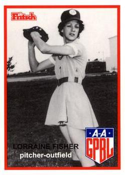1995 Fritsch AAGPBL Series 1 #63 Lorraine Fisher Front