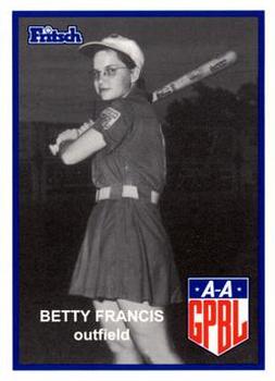 1995 Fritsch AAGPBL Series 1 #66 Betty Francis Front