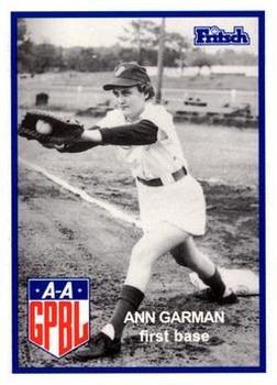 1995 Fritsch AAGPBL Series 1 #69 Ann Garman Front