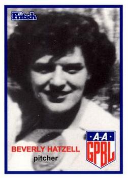 1995 Fritsch AAGPBL Series 1 #76 Beverly Hatzell Front