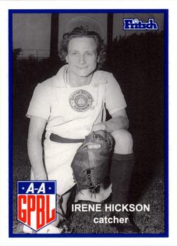 1995 Fritsch AAGPBL Series 1 #81 Irene Hickson Front