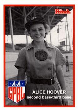 1995 Fritsch AAGPBL Series 1 #85 Alice Hoover Front