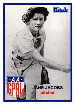 1995 Fritsch AAGPBL Series 1 #90 Jane Jacobs Front
