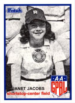 1995 Fritsch AAGPBL Series 1 #91 Janet Jacobs Front