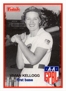 1995 Fritsch AAGPBL Series 1 #97 Vivian Kellogg Front