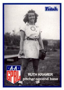 1995 Fritsch AAGPBL Series 1 #105 Ruth Kramer Front
