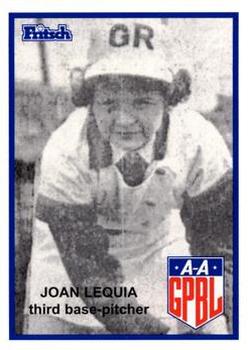1995 Fritsch AAGPBL Series 1 #112 Joan Lequia Front