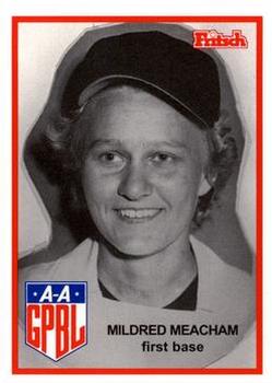 1995 Fritsch AAGPBL Series 1 #128 Mildred Meacham Front