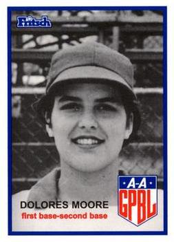 1995 Fritsch AAGPBL Series 1 #136 Dolores Moore Front