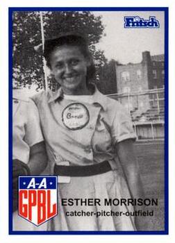 1995 Fritsch AAGPBL Series 1 #138 Esther Morrison Front