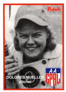 1995 Fritsch AAGPBL Series 1 #140 Dolores Mueller Front