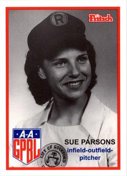 1995 Fritsch AAGPBL Series 1 #147 Sue Parsons Front