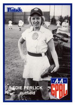 1995 Fritsch AAGPBL Series 1 #151 Edie Perlick Front