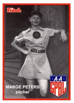 1995 Fritsch AAGPBL Series 1 #152 Marge Peters Front