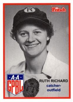 1995 Fritsch AAGPBL Series 1 #161 Ruth Richard Front