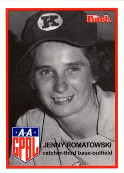 1995 Fritsch AAGPBL Series 1 #164 Jenny Romatowski Front