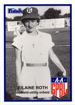 1995 Fritsch AAGPBL Series 1 #165 Eilaine Roth Front
