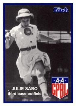 1995 Fritsch AAGPBL Series 1 #172 Julie Sabo Front