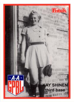 1995 Fritsch AAGPBL Series 1 #183 Kay Shinen Front