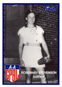 1995 Fritsch AAGPBL Series 1 #189 Rosemary Stevenson Front