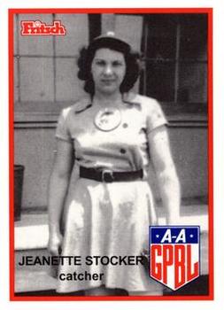 1995 Fritsch AAGPBL Series 1 #190 Jeanette Stocker Front