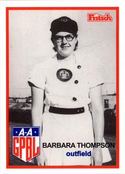 1995 Fritsch AAGPBL Series 1 #200 Barbara Thompson Front