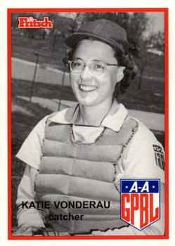 1995 Fritsch AAGPBL Series 1 #209 Katie Vonderau Front