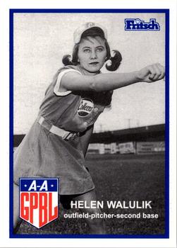 1995 Fritsch AAGPBL Series 1 #213 Helen Walulik Front