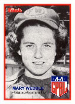 1995 Fritsch AAGPBL Series 1 #217 Mary Weddle Front