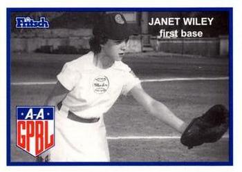 1995 Fritsch AAGPBL Series 1 #223 Janet Wiley Front