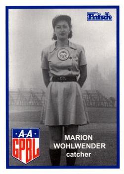 1995 Fritsch AAGPBL Series 1 #225 Marian Wohlwender Front