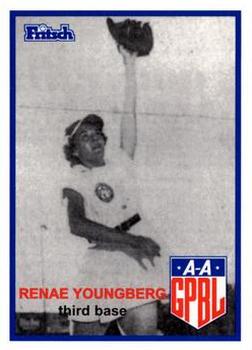 1995 Fritsch AAGPBL Series 1 #227 Renae Youngberg Front