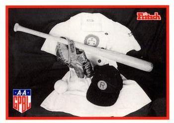 1995 Fritsch AAGPBL Series 1 #231 History Card Front