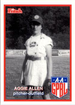 1996 Fritsch AAGPBL Series 2 #235 Aggie Allen Front