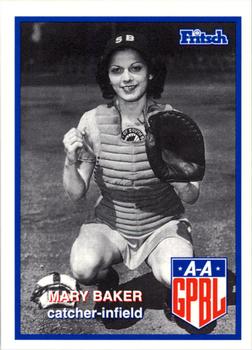1996 Fritsch AAGPBL Series 2 #238 Mary Baker Front