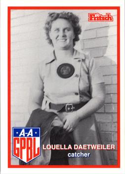 1996 Fritsch AAGPBL Series 2 #251 Louella Daetweiler Front