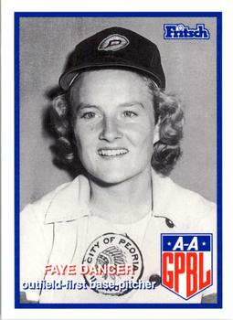 1996 Fritsch AAGPBL Series 2 #252 Faye Dancer Front