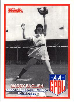 1996 Fritsch AAGPBL Series 2 #259 Maddy English Front