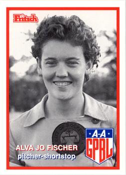 1996 Fritsch AAGPBL Series 2 #261 Alva Jo Fischer Front