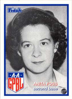 1996 Fritsch AAGPBL Series 2 #262 Anita Foss Front